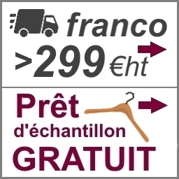 Franco 299 € et prêt d'échantillon 2021